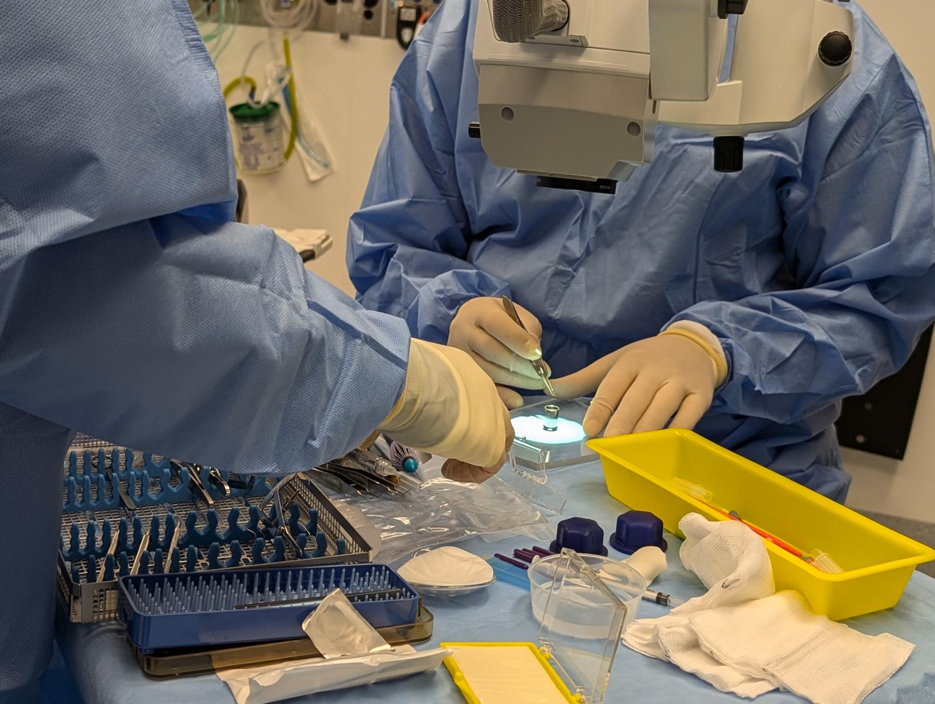 Ground Breaking Artificial Iris Surgery Restores Patient's Vision